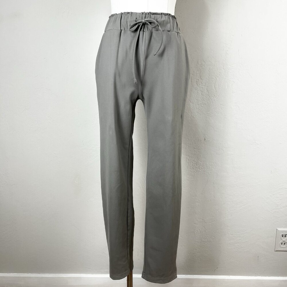 Joie Drawstring Pull On Tapered Pants Womens Size XS High Rise Beige
